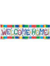 Welcome Home Giant Sign Banner Party City Welcome Home Posters Welcome Home Parties Welcome Home