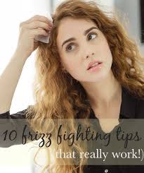 You can reduce frizzy hair by following my tips for styling curly hair but don't try to get rid of frizz completely. Is Frizz Putting A Damper On Your Day Tackling Frizzy Hair Is No Easy Feat Especially If You H Frizzy Hair Tips Curly Hair Styles Naturally Frizzy Curly Hair