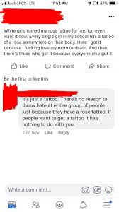 You've kept him so he can die at the proper moment. No One Else Can Have A Rose Tattoo Gatekeeping
