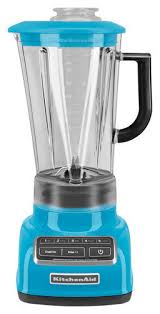 5 speed blender crystal blue