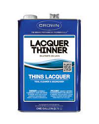 Alternatively, use lacquer thinner in a room that has a high power extractor fan inside. Lacquer Thinner Sherwin Williams