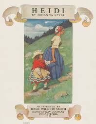 Heidi Id 1698998 Nypl Digital Gallery Children S Book Illustration Willcox Books