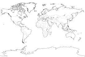 Das bundesministerium für entwicklung bietet eine kostenlose weltkarte zum download und als bestellung. Outline World Map Pdf And Vector Eps Weltkarte Tattoo Vorlage Weltkarte Weltkarte Tattoo