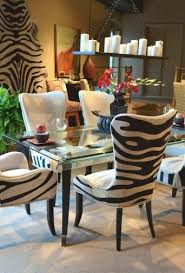 Pin By Kristin Marie On Building My Dream Rooms Zebra Dining Room Chairs Zebra Dining Room African Home Decor