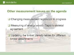 Development Of Finnish Wood Measurement Timber Measurement