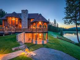 New york log cabins for sale. 9 Enormous Log Cabin Mansions For Sale