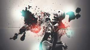 Tokyo ghoul kaneki ken, red, white background, cut out, celebration. 49 Tokyo Ghoul Wallpaper Hd On Wallpapersafari