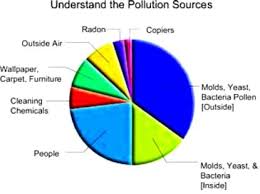 Pollution Chart Shows Different Amounts Of Pollution In The