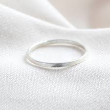 Visit tlc to learn more on how to clean sterling silver. Sterling Silver Thin Band Ring Jewellery Lisa Angel