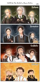 Lotr Hobbit Harry Potter Mashup The Hobbit Harry Potter Crossover Lotr