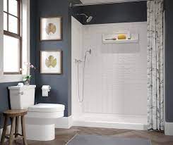 The tile effect shower wall panel design also has the advantage of disguising the joints between the panels which some customers prefer. Shower Walls And Panels Smooth Wall Subway And Square Tile Bath Wall Kits