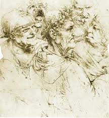 Caricarure fati a mattita di personaggi famosi : Disegni Grotteschi Di Leonardo Da Vinci Wikipedia