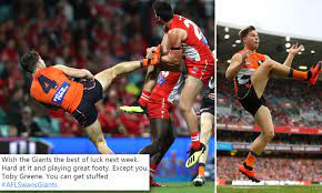 Jun 09, 2021 · the saints were unlucky not to get the four points on saturday against the swans, as inaccurate kicking ultimately cost the side a big win. Footy Fans Slam Controversial Afl Star Toby Greene After Flying Karate Kicks Deemed Ok By Umpires Daily Mail Online