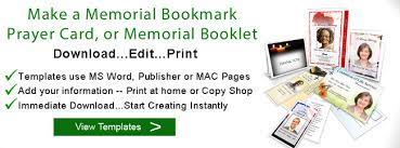 You can download these templates and edit then yourself. How To Make A Funeral Or Memorial Prayer Card Elegant Memorials