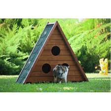 Mandu Ahsap Ucgen Kedi Evi Mnd52 Tekzen