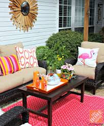 Patio Decor Ideas Colorful Poolside Seating By Cassie Outdoor Patio Decor Farmhouse Outdoor Decor Outdoor Furniture Plans