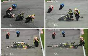 Marco simoncelli has died after injuries sustained in a crash on lap two of the malaysian motogp at sepang. Marco Simoncelli Dead After Malaysian Motogp Crash Daily Mail Online