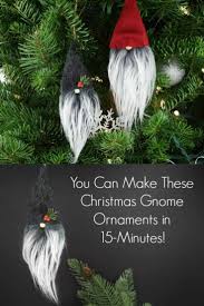 Christmas Gnome Ornaments A Quick Adorable Craft Christmas Crafts Christmas Diy Christmas Gnome