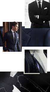 Ralph lauren black 44 long 38 100% wool stretch suit mens. Men S Purple Label The Gregory Suit Ralph Lauren