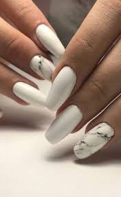 Over 50 Bright Summer Nail Art Designs That Will Be So Trendy All Season In 2020 White Gel Nails White Acrylic Nails Best Acrylic Nails
