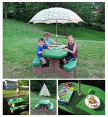 Need For The Backyard For When Trevs Outside Eating Or Having The Girls Over Picnic Table Kids Picnic Picnic Table With Umbrella