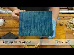 Teal Wood Stain Mixing Wood Dyes Teal Wood Dye Color Formula Using Keda Dyes Youtube Staining Wood Woodworking Techniques Aging Wood