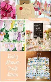 8 Adorable Baby Shower Crafts And Party Activities Baby Shower Crafts Baby Shower Activities Baby Shower