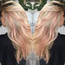 Hints Of Pastels In The Hair Is Perfect For Spring See More Hair Trends At Peekaboo Hair Hair Styles Blonde Hair With Highlights
