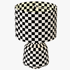 Ceramic body in a warm grey glaze. Roar Rabbit Ripple Ceramic Table Lamp 3d Model For Vray