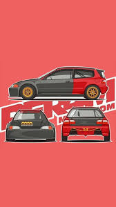 Customize and personalise your desktop, mobile phone and tablet with these free wallpapers! Pin By Abu Bagdad On 4 Jdm Wallpaper Honda Cars Civic Eg