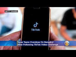 Texas Teens Overdose On Benadryl After Following Tiktok Video Challenge Youtube