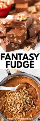 #fudge #marshmallowcream #peanutbutter #easy #oldfashioned #recipes. Fantasy Fudge Freezer Friendly Spend With Pennies