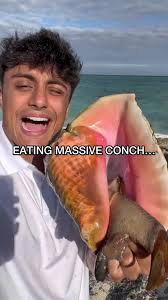 Preparing Conch with Lime and Vegetables in the Bahamas