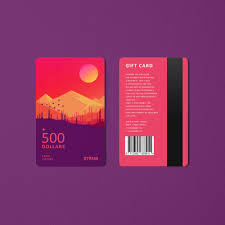 Tutorial membuat id card di photoshop. Gift Card Design Giftcard Discountcard Card Cards Carddesign Design Mockup Clevery Minimal Creative Elegant Clear Modern Gradient Desain
