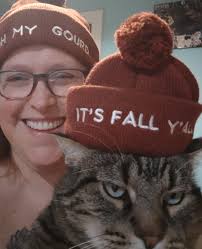 We have matching hats!!! ❤️🩷