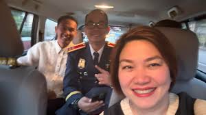 Crame bound for the PSA Awards! With Councilor Mark Dayag, Peace and Order  Chair & PLt.Col. Darwin Urani, Chief of Police 💚❤️😍