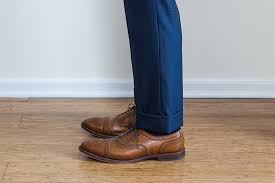 A Guide To Pant Breaks And Proper Pant Length He Spoke Style Dress With Boots Dress Shoes Men Mens Outfits
