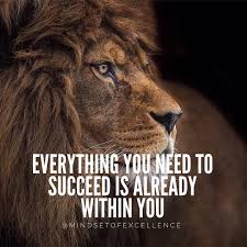 Stein M G On Instagram You Can Achieve Whatever You Want To All You Have To Do Is Believe In Yo Lion Quotes Inspirational Quotes Motivation Courage Quotes