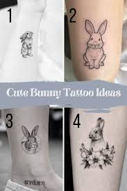 Mickey, word, heart, bunny tattoo. 23 Best Bunny Rabbit Tattoo Ideas Designs Tattooglee