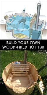 How To Build Your Own Hot Tub Diy Hot Tub Diy Backyard Hot Tub