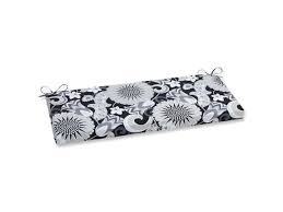 We offer custom made bench cushions, chair pads, cushions for window bay. 45 Imperial Black And Gray Rectangular Floral Outdoor Patio Bench Cushion Newegg Com