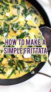 Easy Vegetable Frittata Recipe Fresh Water Peaches Video Recipe Video Healthy Breakfast Easy Vegetable Frittata Frittata Recipes Healthy