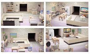 All White Living Room Kitchen Area Animalcrossing New Animal Crossing White Living Room Animal Crossing