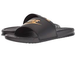 Black And Gold Nike Slides Toddler Nike Benassi Jdi Slide Men S Slide Shoes Black Gold Nike Benassi Gold Slides Sandals Nike Gold