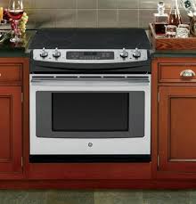 Everyones kitchen looked the same. Ge Jd630sfss 30 Inch Drop In Electric Range With 4 Smoothtop Elements 4 4 Cu Ft Oven Capacity Self Clean Ceramic Glass Cooktop Dual Element Bake Power Broil Certified Sabbath Mode Ul Listed Ada Compliant