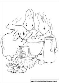 Peter Rabbit Colouring Pages 29 Preschool Printing Activities Peter Rabbit And Friends Beatrix Potter Illustrations Rabbit Colors