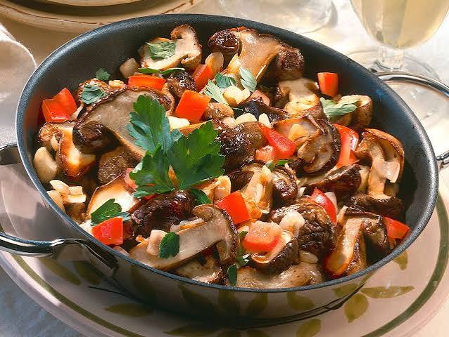 Porcini Mushroom Pan