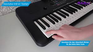 Klaviatur piano klavier klaviertasten etikett note aufkleber tastatur manual, kostenlose lieferung für viele artikel,finden sie. Ontaryon Klavier Sticker Fur Klaviaturen Mit 49 61 76 88 Tasten De Youtube