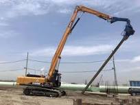 [Hot Item] 15.3m Piling Equipment Pile Driving Boom Excavator Arm For  SH500LHD For Sale