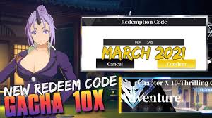 It includes those who are seems valid and also the old ones which can still work. New Redeem Code March 2021 Gacha 10x Tensura King Of Monsters Youtube